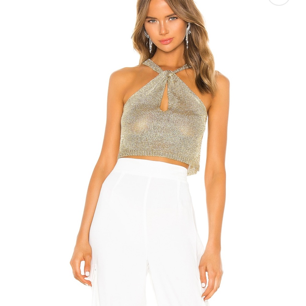 NWT Superdown gold top